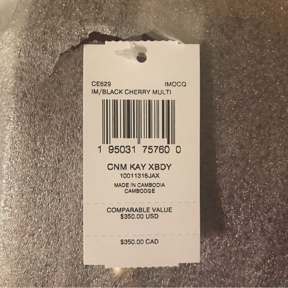 🍒Coach Kay Crossbody With Glitter Black Cherry - Picture 12 of 13